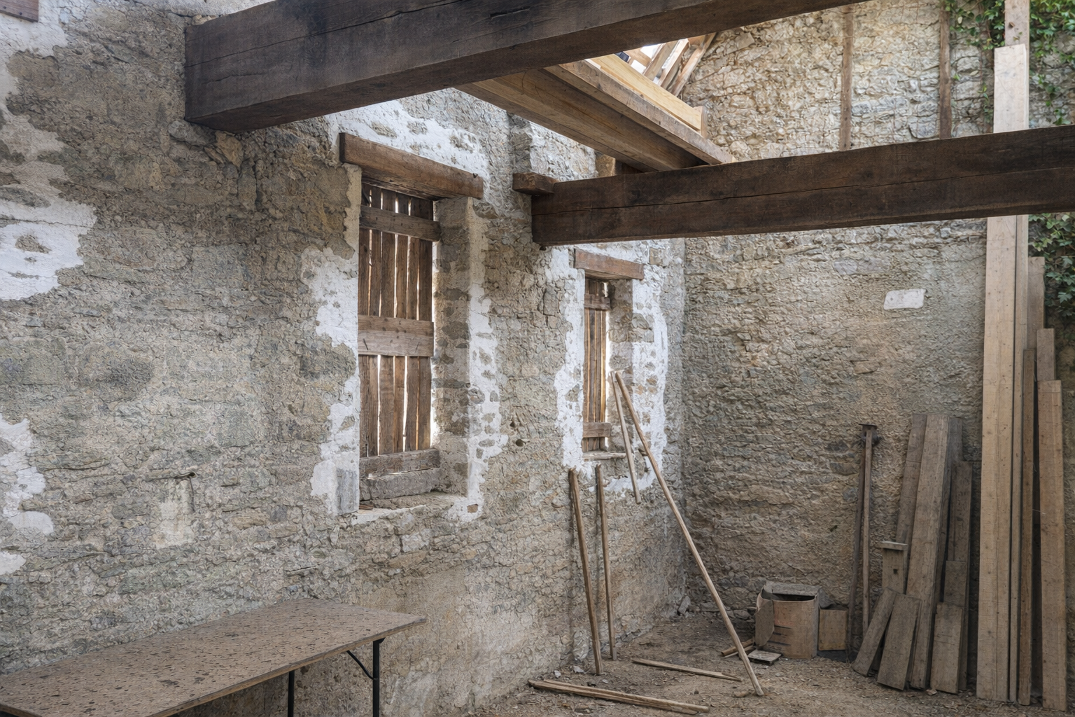 MAISON ET TERRAIN - PLOUGONVEN - COMMUNE DE MORLAIX - EN CAMPAGNE - SECTEUR TRES CALME - VERDOYANT photo 3