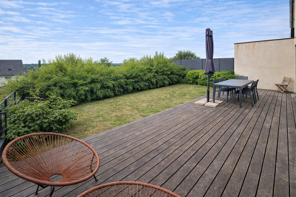MAISON 105M² - 4 CHAMBRES POSSIBLES - 2018 - PIECE DE VIE 36M² - CALME - PARKING - GRANDES CHAMBRES - POMPES A CHALEUR photo 5