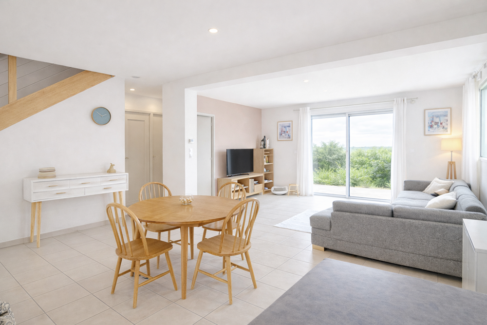 MAISON 105M² - 4 CHAMBRES POSSIBLES - 2018 - PIECE DE VIE 36M² - CALME - PARKING - GRANDES CHAMBRES - POMPES A CHALEUR photo 4