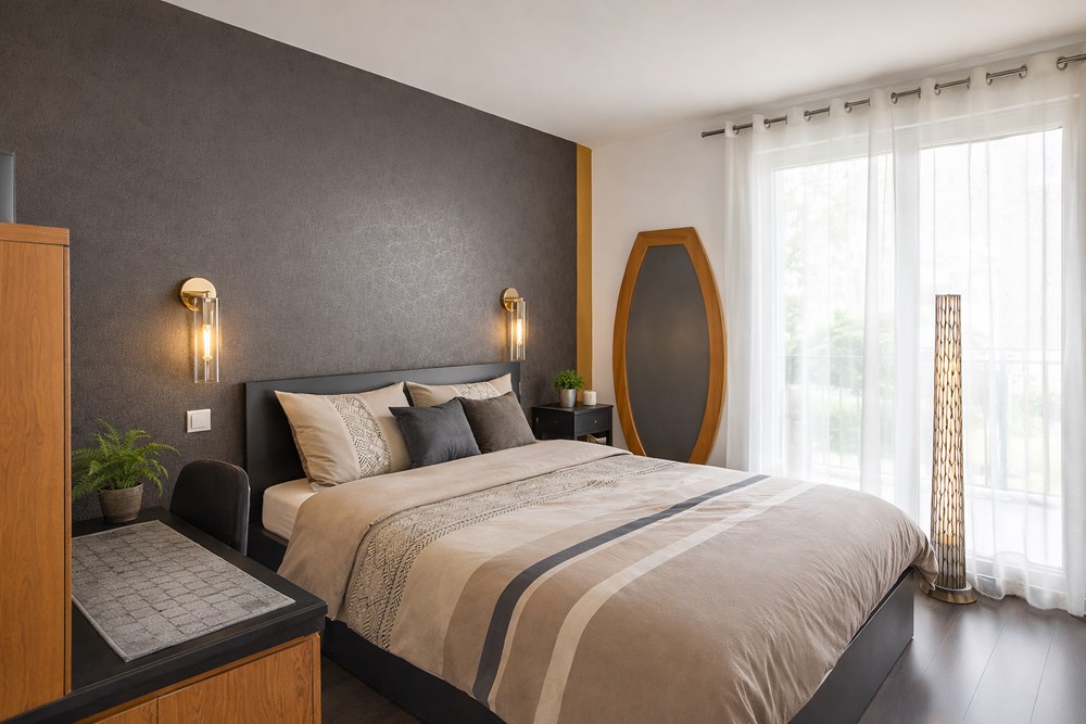 APPARTEMENT DE 96 M² - 3 CHAMBRES (4 POSSIBLE) - PIECE DE VIE DE 50 M² - 3 BALCONS - ASCENSEUR - PLACE DE PARKING - EXPOSITION SUD - CAVE - DPE C photo 4
