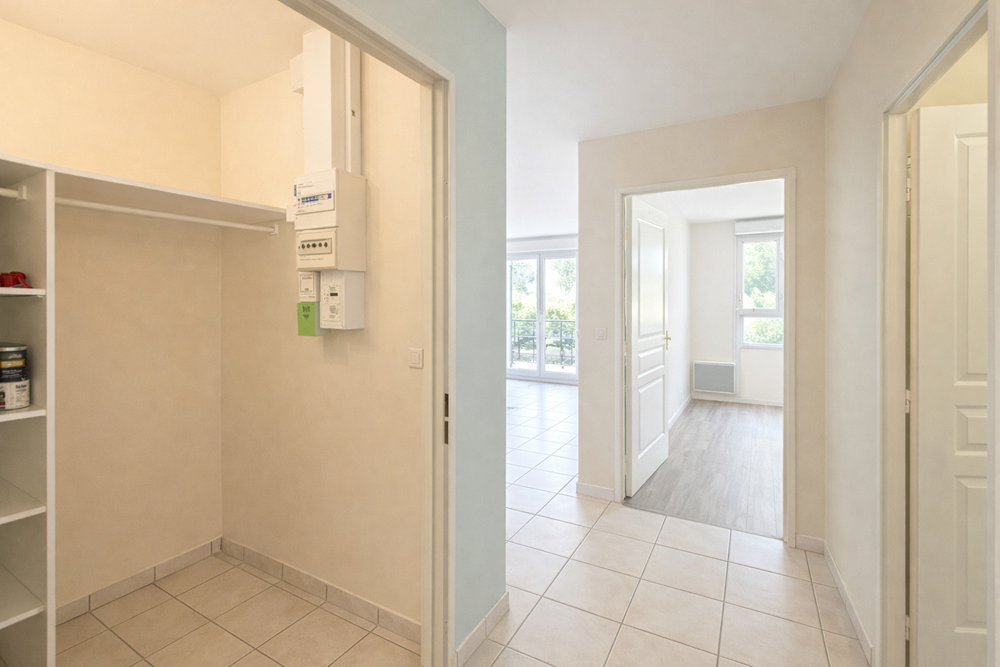 APPARTEMENT 42M² - 1 CHAMBRE - - BOURG DE LAMBEZELEC - ASCENSEUR - PROCHE COMMERCES photo 3