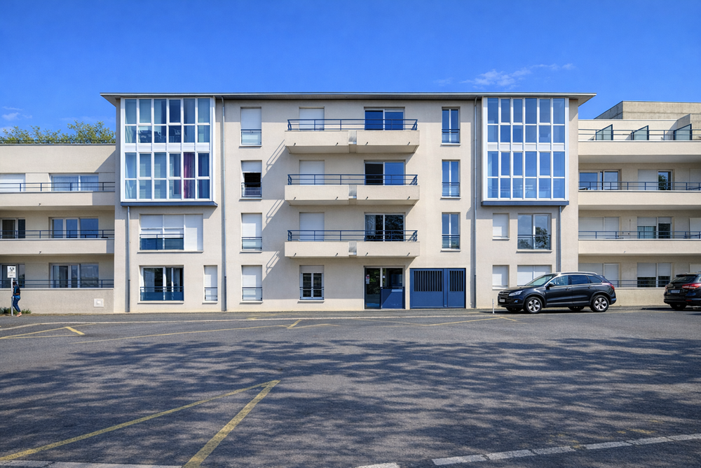 APPARTEMENT 42M² - 1 CHAMBRE - - BOURG DE LAMBEZELEC - ASCENSEUR - PROCHE COMMERCES