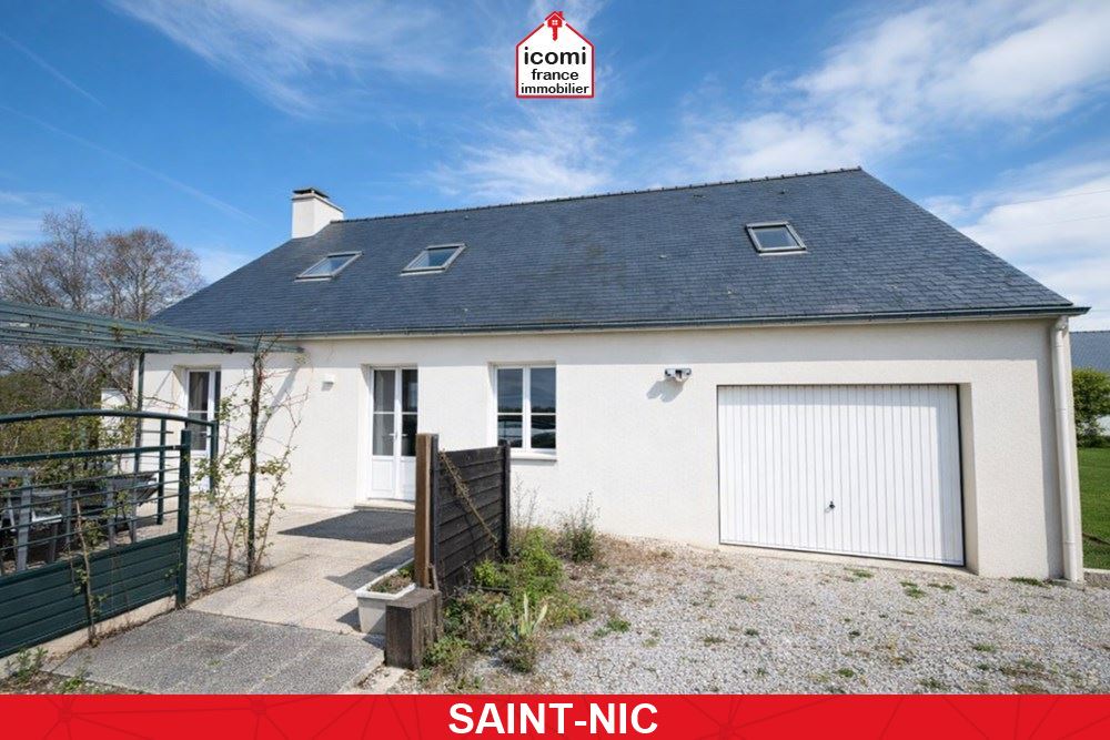 FINISTERE - SAINT-NIC (29550) - A VENDRE - MAISON A 2MIN DU BORD DE MER - 3 CHAMBRES - 2 SALLES D'EAU - LOCATAIRE EN PLACE (LE PROPRIETAIRE DE 84 ANS)