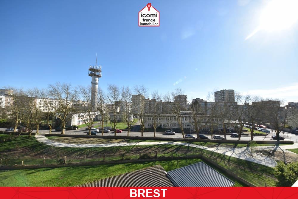 FINISTERE - BREST (29200) - A VENDRE - APPARTEMENT DE 73 M2 - SANS TRAVAUX - DERNIER ETAGE - 3 CHAMBRES - DALLE BETON - CHAUFFAGE ELECTRIQUE -  FAIBLES CHARGES - POSSIBILITE DE L'ACHETER LOUE EN COLOC