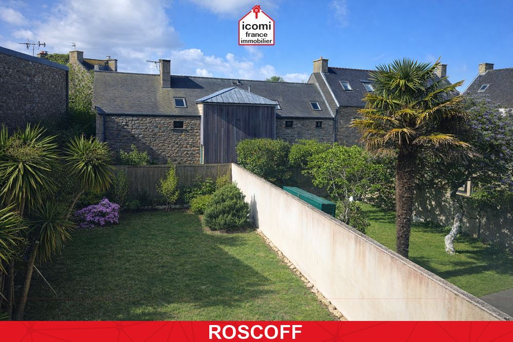 FINISTERE - ROSCOFF (29680) - A VENDRE - MAISON T7 DE +150M² : 1 STUDIO ET 1 DUPLEX T5  - TERRAIN 350M² ENVIRON - GARAGE ET STATIONNEMENT PRIVATIF 2/4 VOITURES - RARE