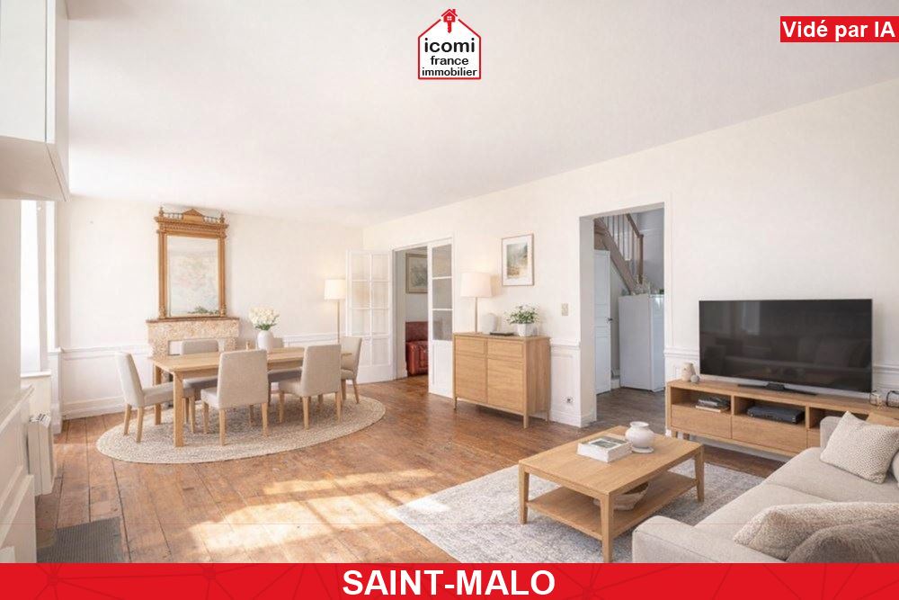 ILE ET VILLAINE - SAINT-MALO (35400) - A VENDRE - MAISON - T7 - 5 CHAMBRES - IDEALEMENT SITUE - MAISON DE CARACTERE - BEAU POTENTIEL - DPE D - GARAGE. 