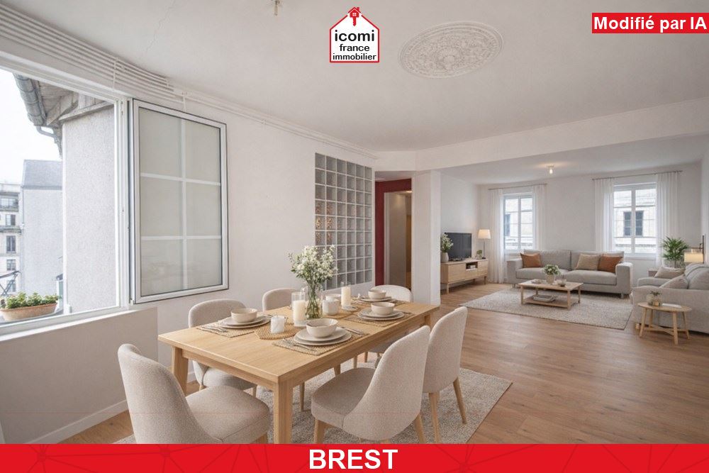 FINISTERE - BREST (29200) - A VENDRE - APPARTEMENT - 1 CHAMBRE POSSIBLE 2 - IDEALEMENT SITUE - DERNIER ETAGE- LUMINEUX. 