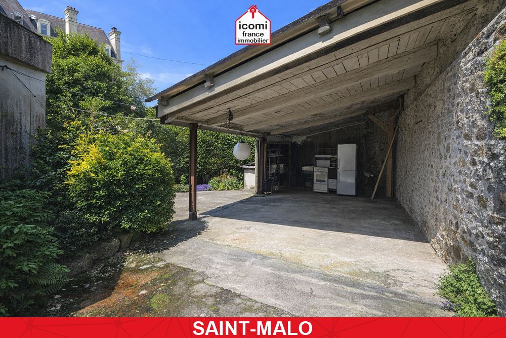 ILE ET VILLAINE - SAINT-MALO (35400) - A VENDRE - MAISON T4 DE 90M² AVEC HANGAR (40M²) GARAGE (17M²) PARKING (2/3 VOITURES) - TERRAIN CLOS DE +450M² - ACTIVITES COMMERCIALES A ETUDIER
