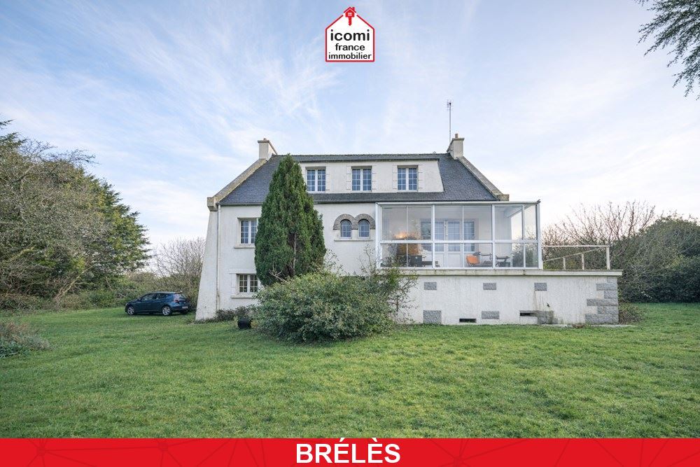 FINISTERE - BRELES (29810) - A VENDRE - MAISON 90-200 M² - POSSIBLE 5/6 CHAMBRES - GRANDE PIECE DE VIE - GRAND JARDIN - HANGAR 150M² -SOUS-SOL 100M² - COMBLES 90M²