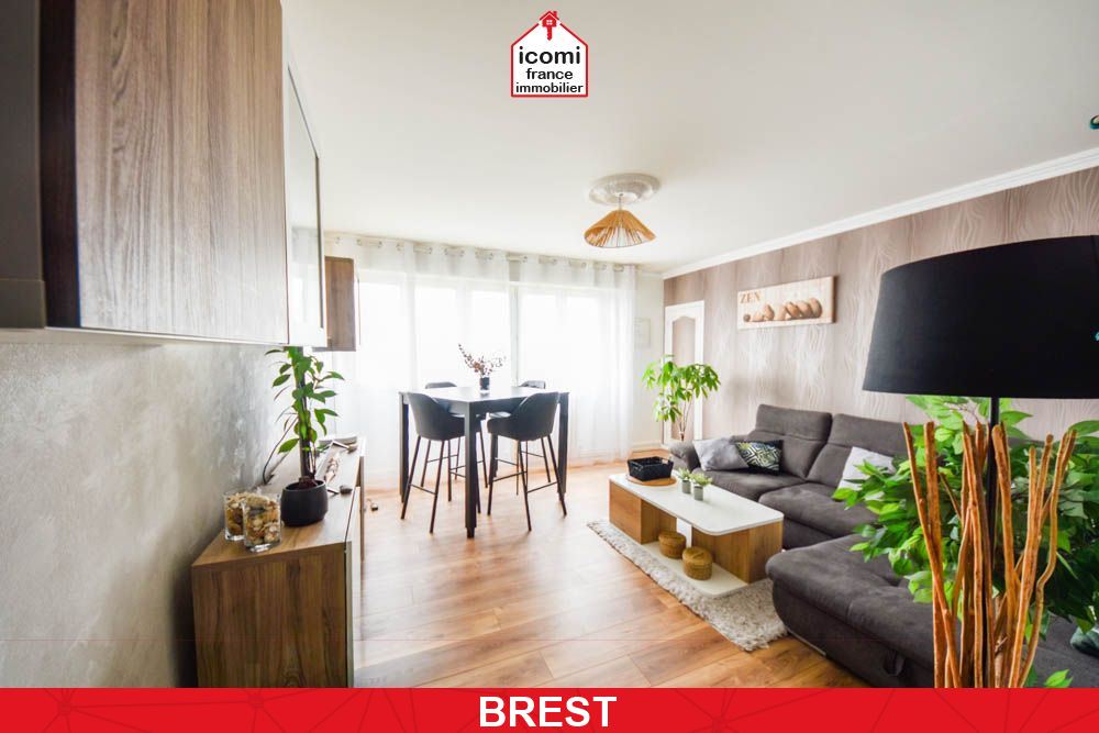 FINISTERE - BREST (29200) - A VENDRE - APPARTEMENT DE 71 M2 - 2 CHAMBRES - SANS TRAVAUX - ASCENSEUR - DALLE BETON - CHAUFFAGE URBAIN - DPE C
