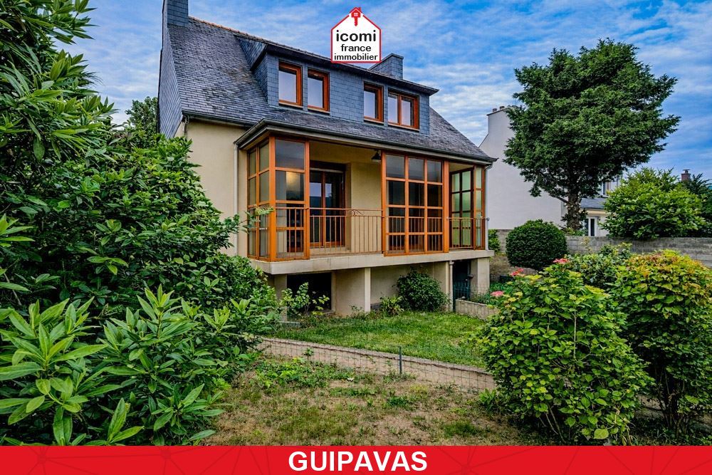 FINISTERE - GUIPAVAS (29490) - A VENDRE - MAISON T5 122M² - 4 CHAMBRES - SOUS-SOL INTEGRAL - QUARTIER CALME - TERRAIN DE 430M²