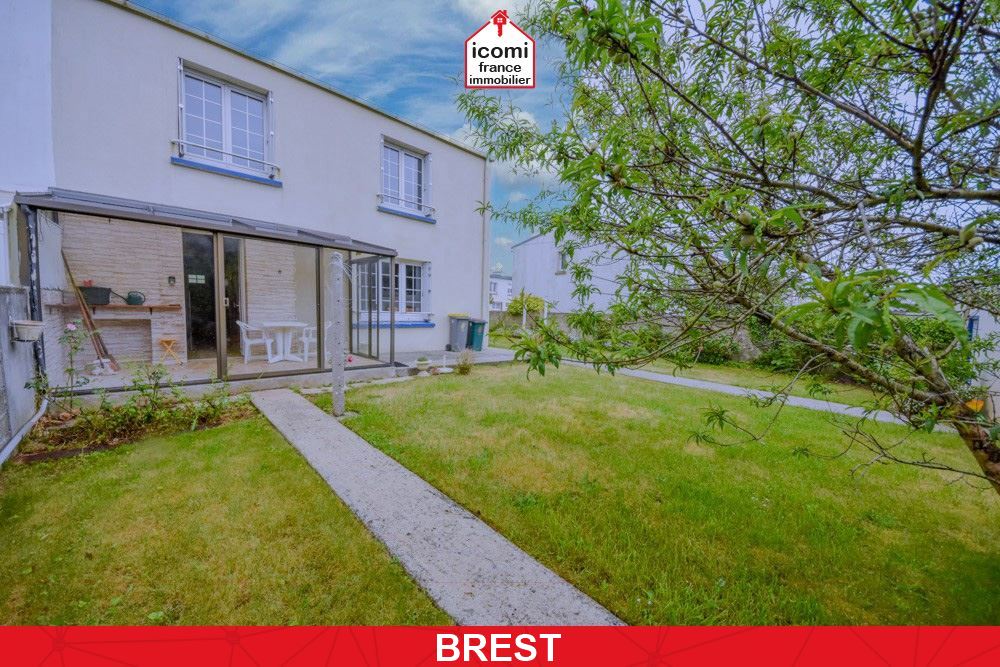FINISTERE - BREST (29200) - A VENDRE - MAISON DE VILLE T6 - 4 CHAMBRES - BEAU POTENTIEL - GARAGE SUR TERRAIN CLOS DE 365M²