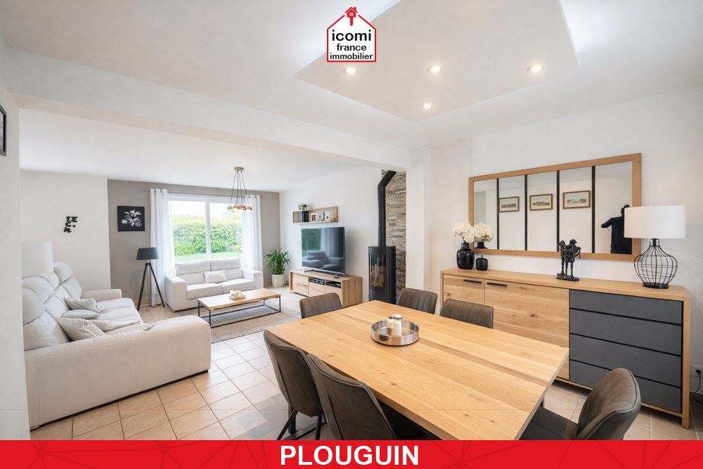 FINISTERE - PLOUGUIN (29830) - A VENDRE - MAISON 2021 - 115M² - 4 CHAMBRES - GARAGE - GRANDE PIECE DE VIE - GRAND TERRAIN - 