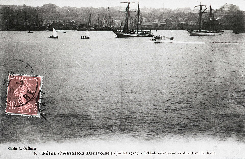 Photographie historique de Brest-Centre