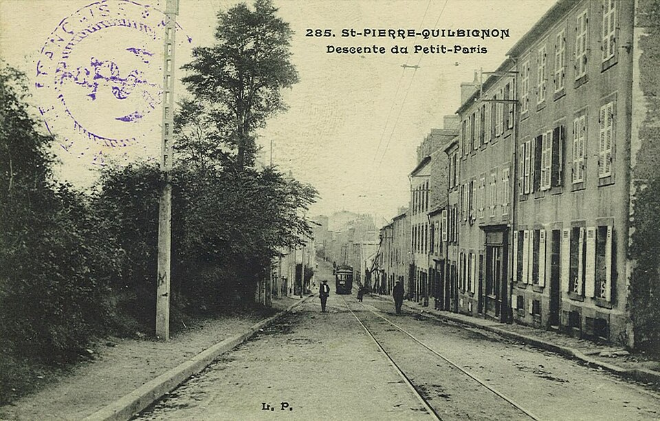 Photographie historique de Saint-Pierre